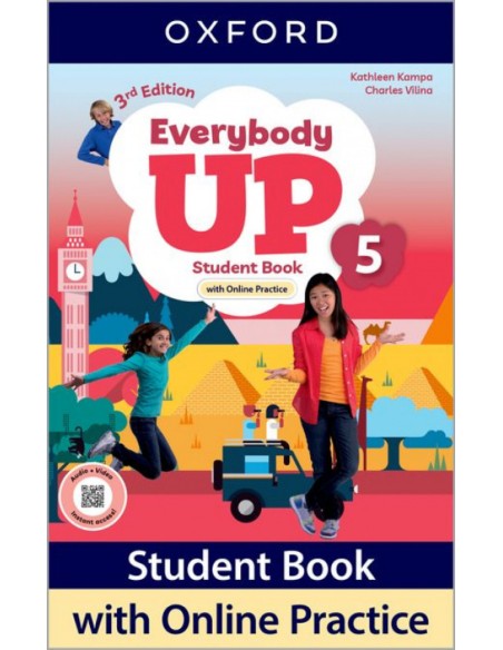 Everybody Up 5 Student Book with Online Practice 3rd Edition 2025