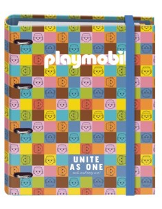 CARPEBLOC A4 CON RECAMBIO PLAYMOBIL UNITE