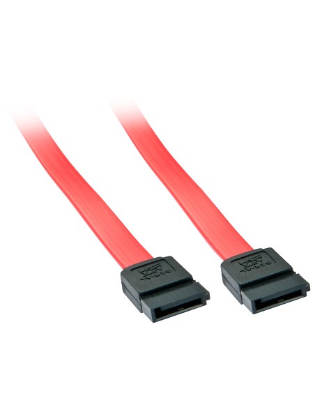 33324 cable de SATA 0,5 m Negro, Rojo