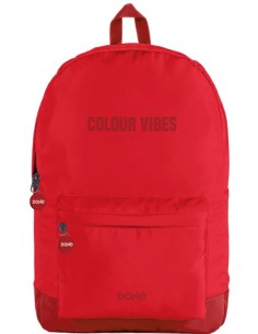 MOCHILA ROJA COLOUR VIBES 290X400X120MM