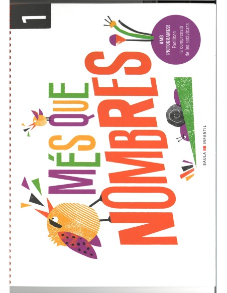 Quadern Mes que nombres 1 Infantil