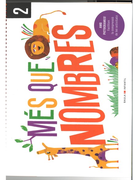 Quadern Mes que nombres 2 Infantil