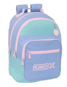MOCHILA DOBLE ADAPTCARRO MUNICH MELLOW 32x42x15cm