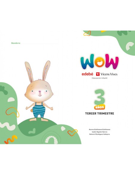 Proyecto WOW 3 anos carpeta 3 trimestre