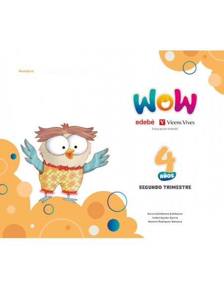 Proyecto WOW 4 anos carpeta 2 trimestre