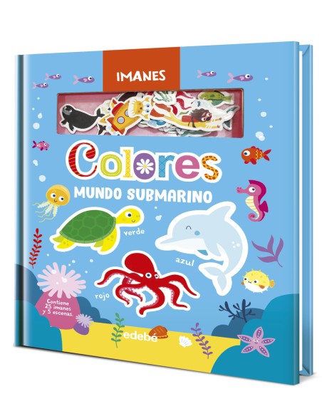 LIBRO DE IMANES COLORES DEL MUNDO SUBMARINO