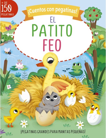 Cuentos con pegatinas El patito feo