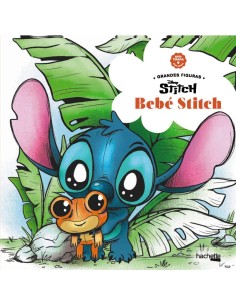 Arteterapia dibujos antiestres Grandes figuras Bebe Stitch