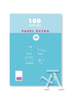 PAQUETE A5 100H 80G LISO PACSA