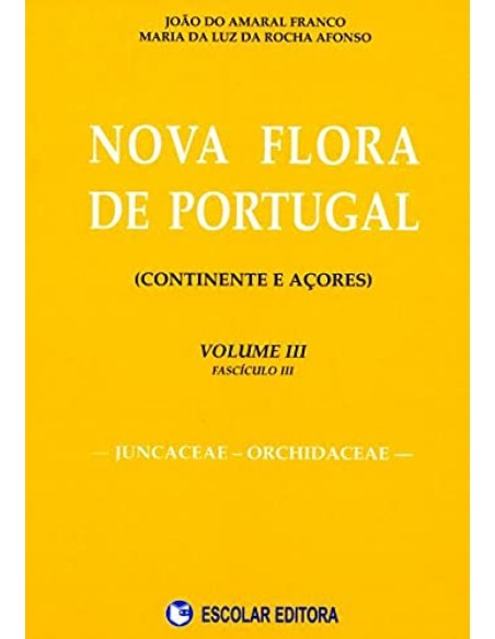 Nova Flora de Portugal Vol III Fasciculo III