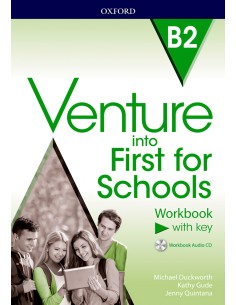 VENTURE INTO FIRST WORKBOOK WITH KEY