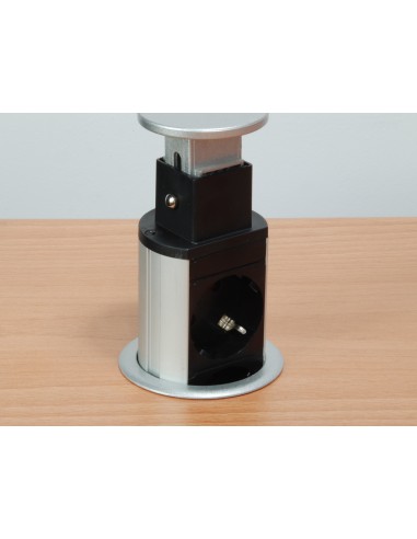 333304 unidad de distribución de energía (PDU) Negro, Plata 3 salidas AC