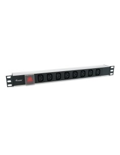 333310 unidad de distribución de energía (PDU) 8 salidas AC 1U Negro