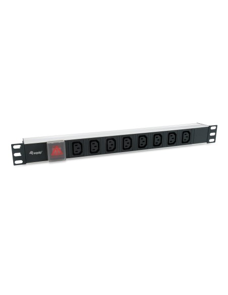 333310 unidad de distribución de energía (PDU) 8 salidas AC 1U Negro