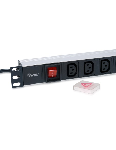 333310 unidad de distribución de energía (PDU) 8 salidas AC 1U Negro