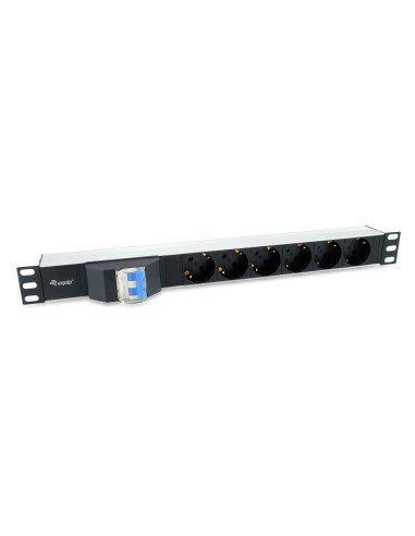 333312 unidad de distribución de energía (PDU) 6 salidas AC 1U Negro
