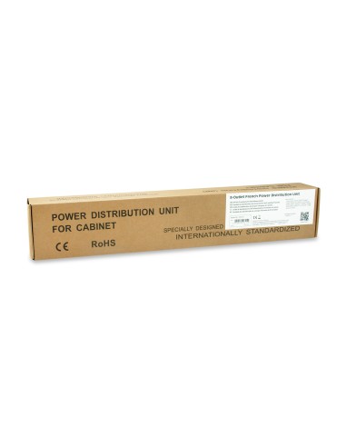 333313 unidad de distribución de energía (PDU) 8 salidas AC 1U Negro, Plata