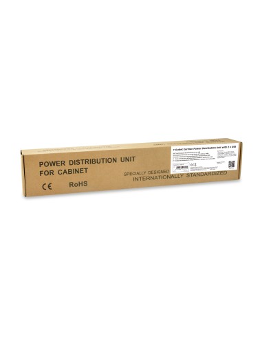 333315 unidad de distribución de energía (PDU) 7 salidas AC 1U Negro, Plata