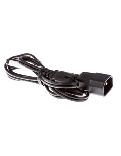 CS-CC6-IEC cable de transmisión Negro 0,5 m C7 acoplador C14 acoplador
