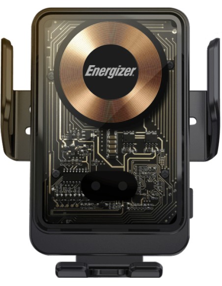 ECA008 cargador de dispositivo móvil Smartphone Negro USB Cargador inalámbrico Auto