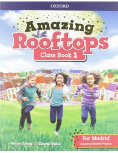 AMAZING ROOFTOPS 1 PRIMARY COURSEBOOK PACK MADRID