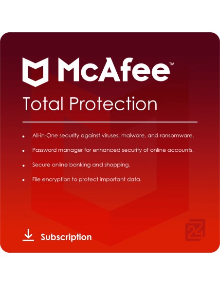 ESD McAfee Total Protection MD 1 dispositivo Licencia Digital