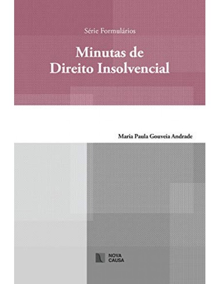 MINUTAS DE DIREITO INSOLVENCIAL
