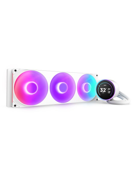 Kraken Elite 420 RGB Procesador Sistema de refrigeración líquida todo en uno 14 cm Blanco 1 pieza(s)