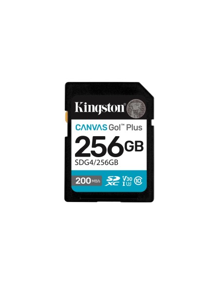 256GB SDXC Canvas Go Plus Gen4 200MB/s C10 UHS-I U3 V30