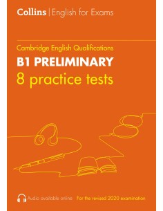 COLLINS CAMBRIDGE ENGLISH 8 PRACTICE TESTS FOR B1 PRELIMINARY