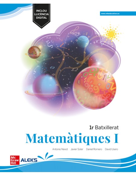 MATEMATIQUES 1 BACH MEDITERR NOVA CAT