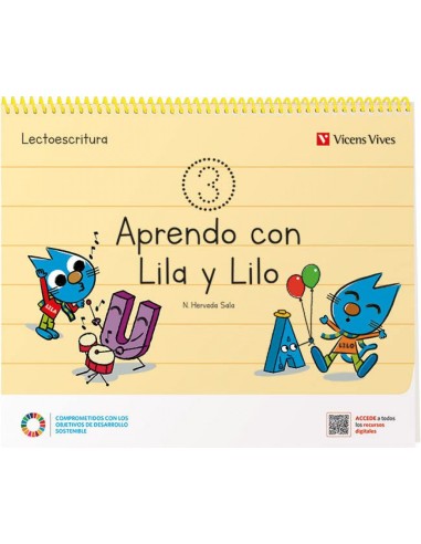 APRENDO CON LILA Y LILO CUADERNO 3