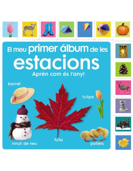 El meu primer album de les estacions Aprenc sobre el temps