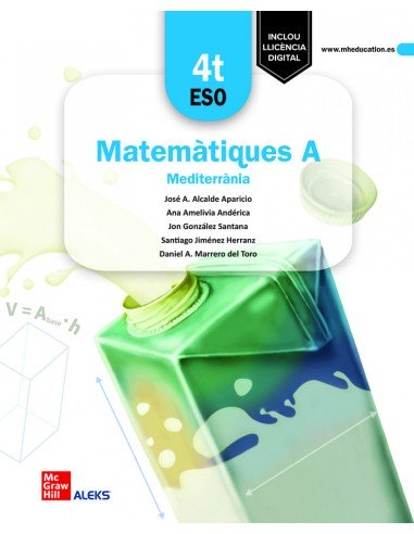 Matematiques A 4t ESO Mediterrania