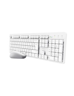 Ody II Wireless teclado Ratón incluido Hogar / Oficina RF inalámbrico QWERTY Español Blanco