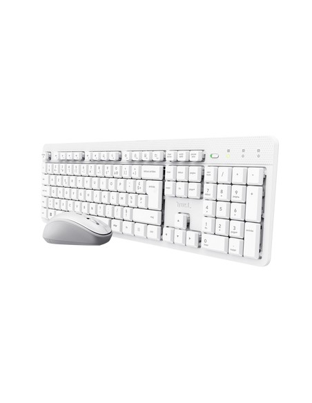 Ody II Wireless teclado Ratón incluido Hogar / Oficina RF inalámbrico QWERTY Español Blanco Ody II Wireless teclado Ratón incluido Hogar / Oficina RF inalámbrico QWERTY Español Blanco