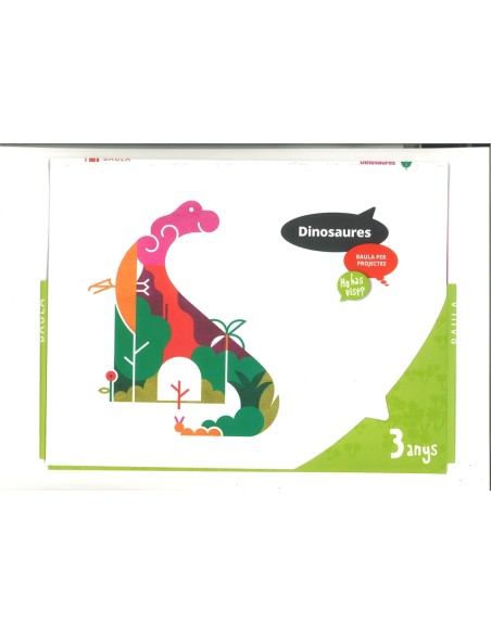 Carpeta de l alumne Dinosaures 3 anys Ho has vist Infantil