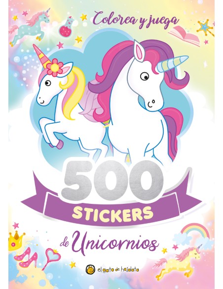 500 Stickers de Unicornios