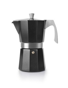 Evva Cafetera italiana Negro