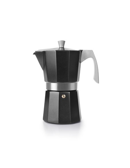 Evva Cafetera italiana Negro