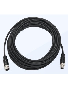 CBL-PWRD100-M12M12 cable de transmisión Negro 10 m M12