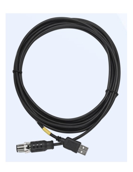 CBL-USBACLT015-M12 cable USB 1,5 m USB A Negro