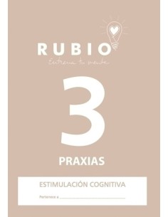 CUADERNO RUBIO A4 ESTIM.COGN.PRAXIAS 3 - Pack de 5 unidades