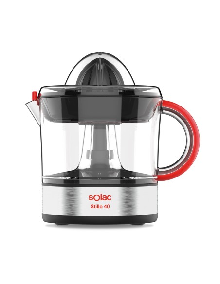 Stillo 40 prensa de cítricos eléctricos 0,7 L 40 W Negro, Plata