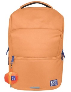 Mochila b ready 42x30x15cm color peach oxfbag
