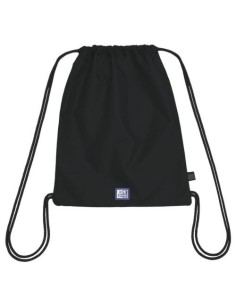 Saco plano oxford b cool color negro 42x33cm con bolsillo interior