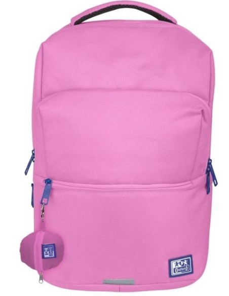 Mochila b ready 42x30x15cm color rosa oxfbag