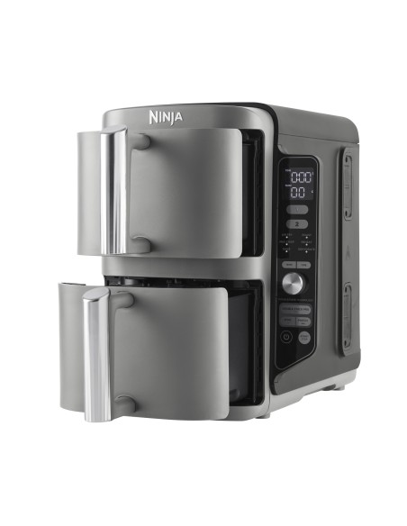 SL400EU freidora Doble 9,5 L 2470 W Freidora de aire caliente Negro, Gris