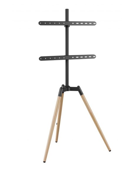 TVS-65S-01 soporte para TV 165,1 cm (65") Negro, Madera