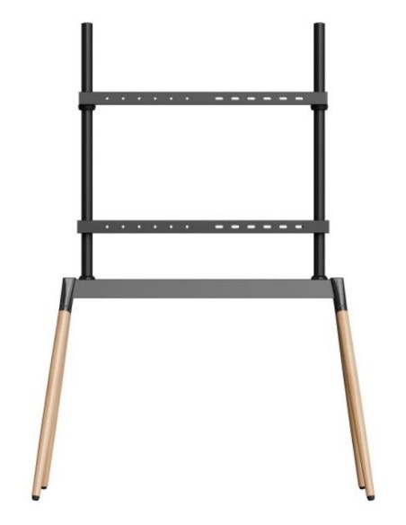 TVS-86F-01-BK soporte para TV 2,18 m (86") Negro, Madera